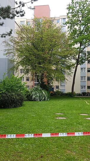 Bei dem Brand in Neuperlach sind neun Menschen verletzt worden.