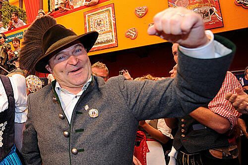 auch 2012 wieder der Herr im Hippodrom: Sepp Krätz