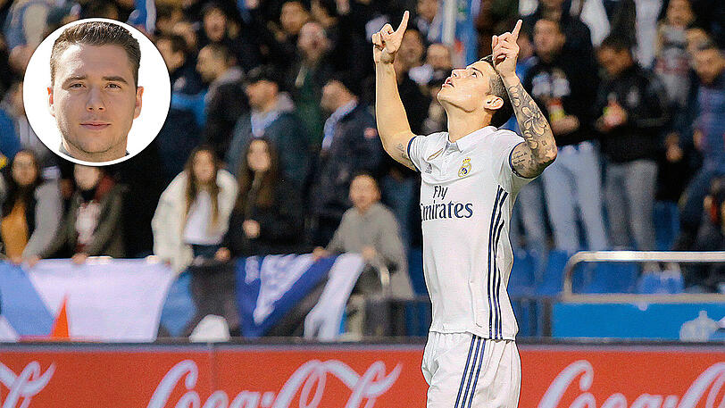 Noch einer fürs Mittelfeld: James Rodríguez.