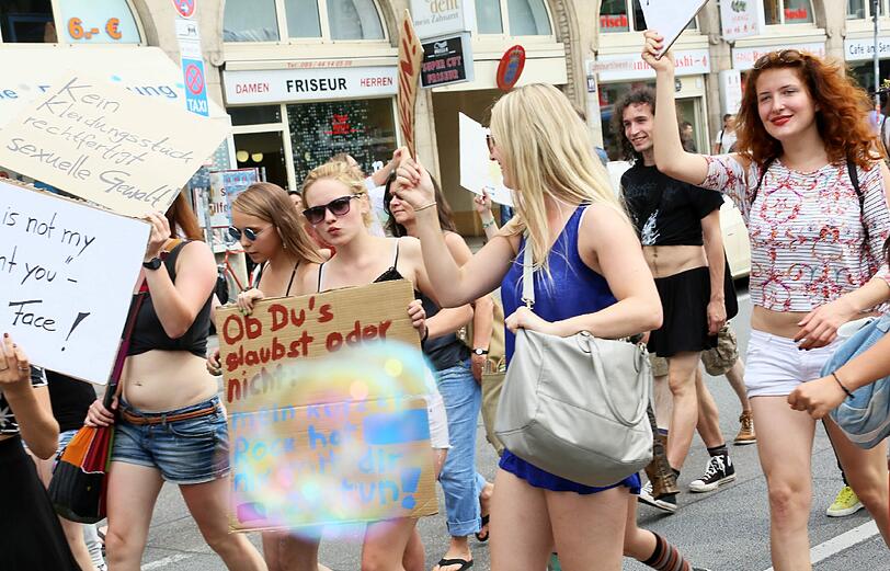 Die Bilder vom Slutwalk in München.