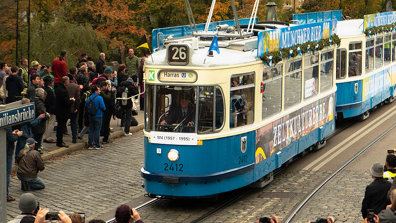 Dieses gute Stück war fast 40 Jahre in München unterwegs. Dieses gute Stück war fast 40 Jahre in München unterwegs.