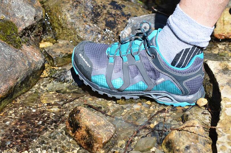Mammut Comfort LOW GTX Around: Ein Schuh für mittlere Wanderungen.