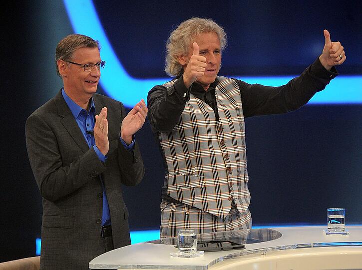 "Die 2 - Gottschalk & Jauch gegen alle" ist zwar gemessen nach Quoten nicht der große Brüller geworden, aber das antipodische Gespann Günther Jauch und Thomas Gottschalk harmoniert.
