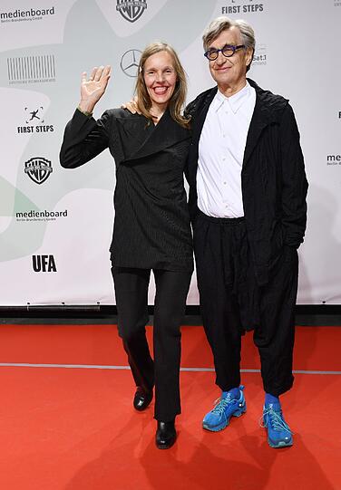 Regisseur Wim Wenders und seine Frau Donata.