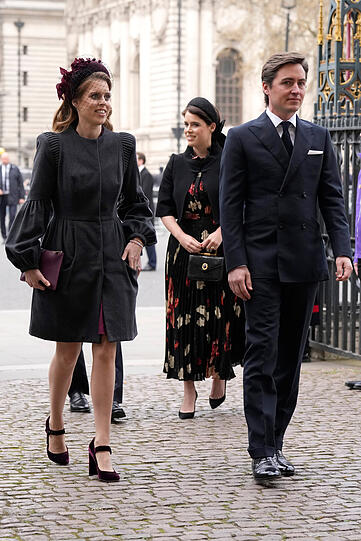 Prinzessin Beatrice von Großbritannien und ihr Ehemann Edoardo Mapelli.