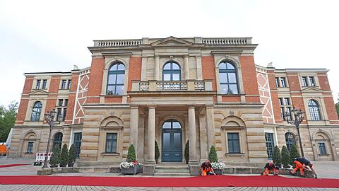 Die Gedenkveranstaltung soll im Festspielhaus stattfinden. (Archivbild)