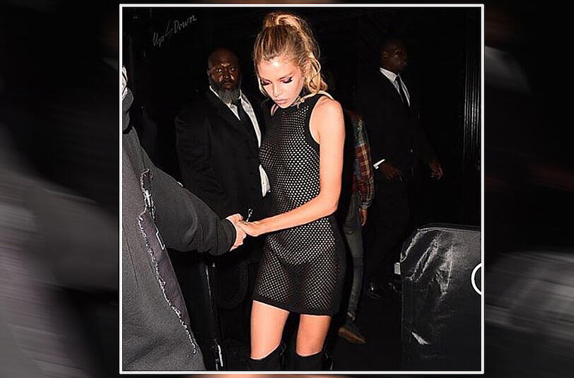 Ganz schön durchsichtig: "Victoria's Secret"-Engel Stella Maxwell auf der Aftershowparty der VMAs.