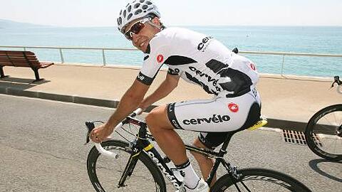 Auch er twittert: Tour-Favorit Carlos Sastre.
