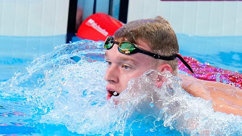 Hat über 800 Meter Freistil das Olympia-Ticket gelöst: Sven Schwarz.