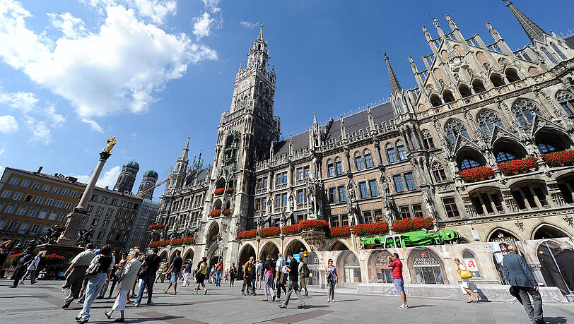 Die Sicherheit im Münchner Rathaus soll erhöht werden. Die Sicherheit im Münchner Rathaus soll erhöht werden.