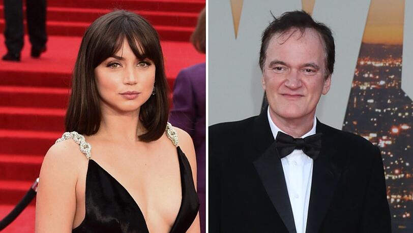 Unter anderem Ana de Armas und Quentin Tarantino werden auf der Bühne stehen.