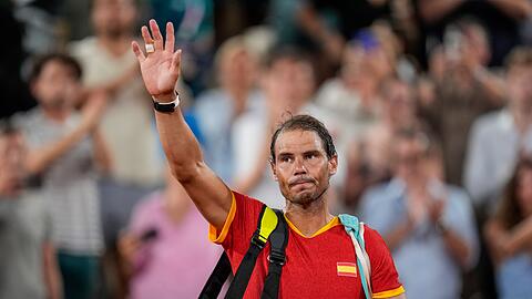 Adiós! Rafael Nadal beendet bei den Davis Cup Finals seine Karriere.