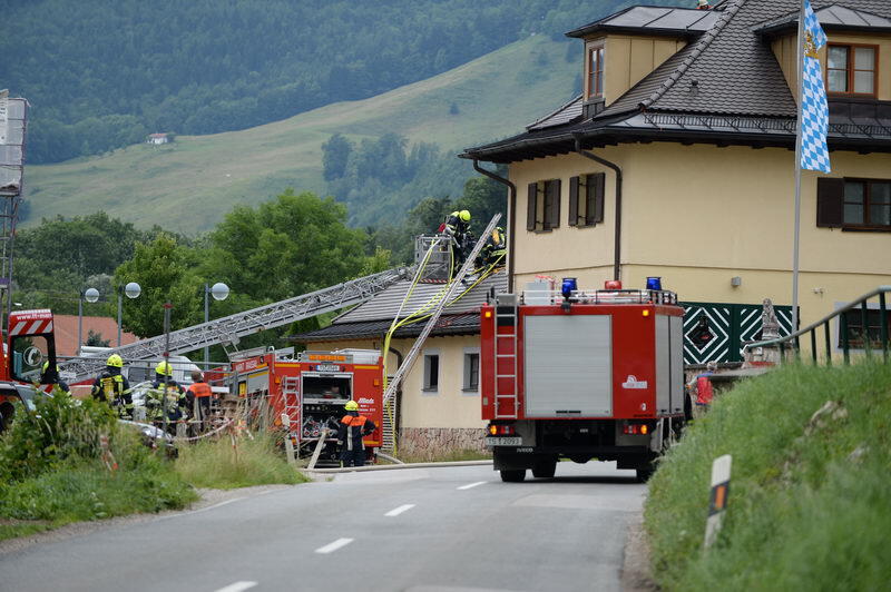 Feuerwehreinsatz in Marquartstein: Die Bilder.