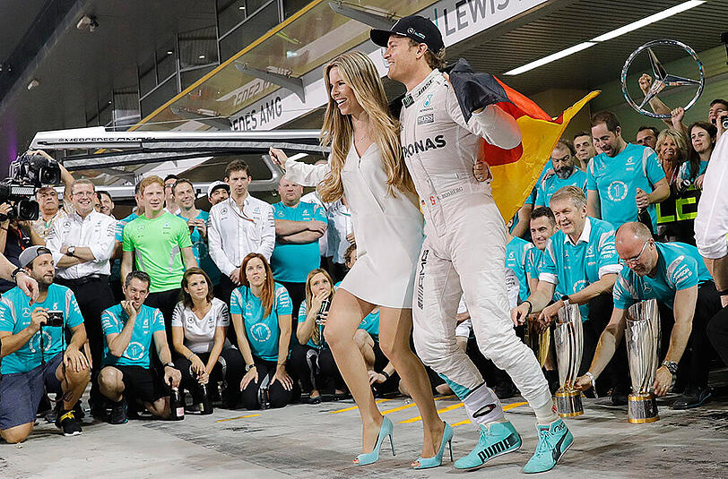 Top: Nico Rosberg wird Formel-1-Weltmeister. Nach seinem Triumph gibt er seinen Rücktritt bekannt.