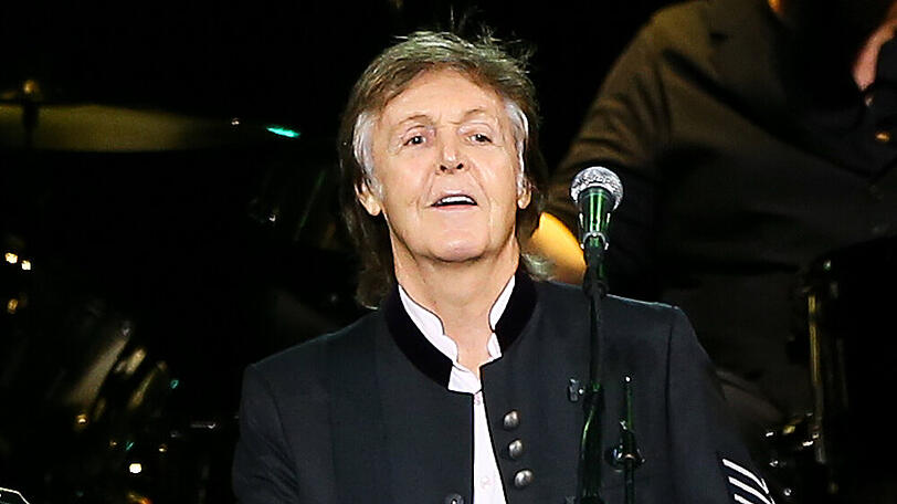 Paul McCartney bei einem Auftritt in New York