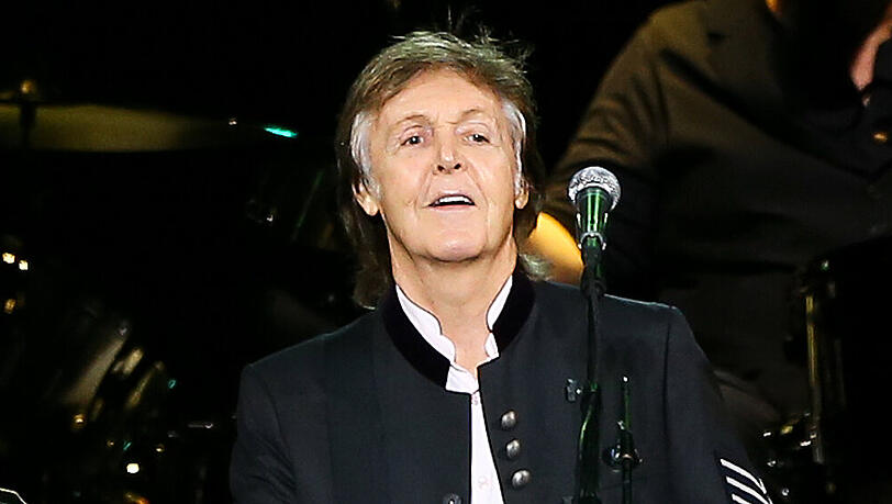 Paul McCartney bei einem Auftritt in New York