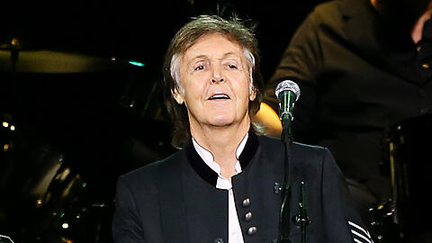 Paul McCartney bei einem Auftritt in New York