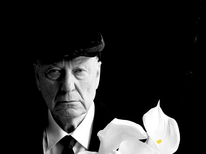 Der Kabarettist Gerd Dudenhöffer in seinem neuen Bühnenprogramm mit dem saarländischen Titel "DOD" (tot), bei dem er in der Rolle der Kunstfigur Heinz Becker mit dem Verlust der Ehefrau Hilde fertig werden muss.