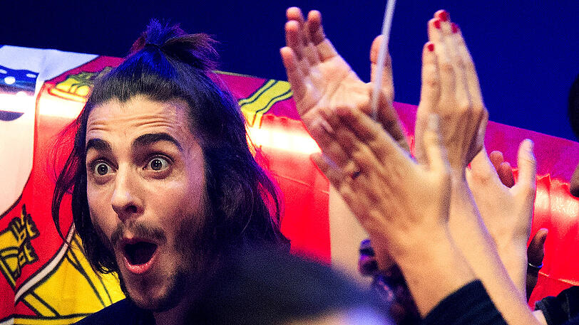 Ganz anders sah es hingegen bei Salvador Sobral aus. Der Teilnehmer aus Portugal gewann den ESC 2017. Die Freude natürlich dementsprechend groß.