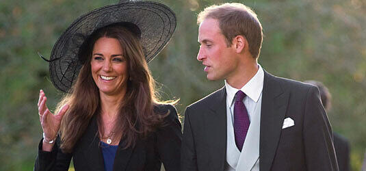 So nah wird man ihnen am 29. April vermutlich nicht kommen: William und Kate