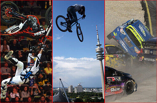 Verrückte Tricks und aberwitzige Flugeinlagen. Die spektakulärsten Bilder von den X-Games 2013 zum Durchklicken.