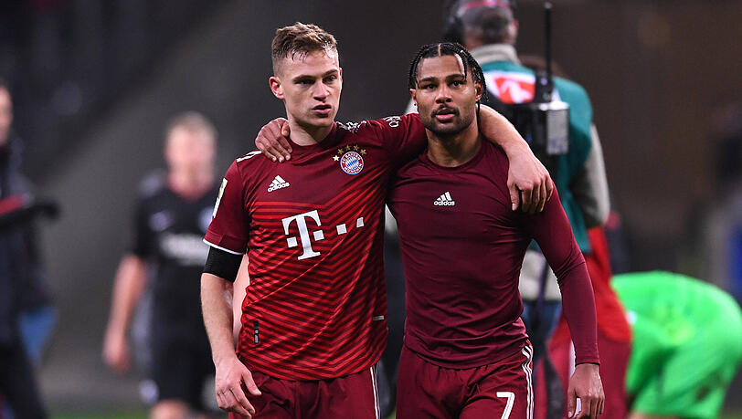 Beste Freunde: Joshua Kimmich (l.) und Serge Gnabry.