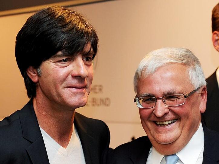 DFB-Präsident Zwanziger und Bundestrainer Löw