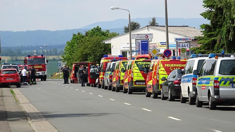 Ein Umkreis von 300 Metern um den Ort der Explosion ist evakuiert worden. 650 Anwohner sind betroffen. Ein Umkreis von 300 Metern um den Ort der Explosion ist evakuiert worden. 650 Anwohner sind betroffen.