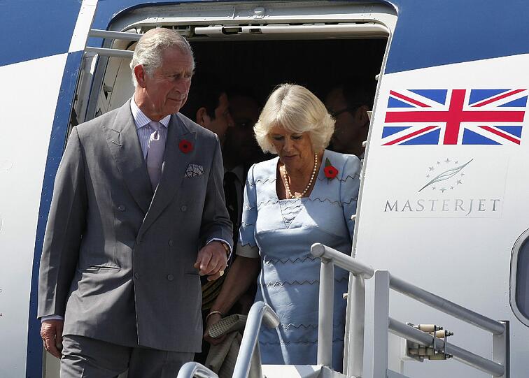 Prinz Charles und Camilla bei ihrem Besuch in Mexiko.