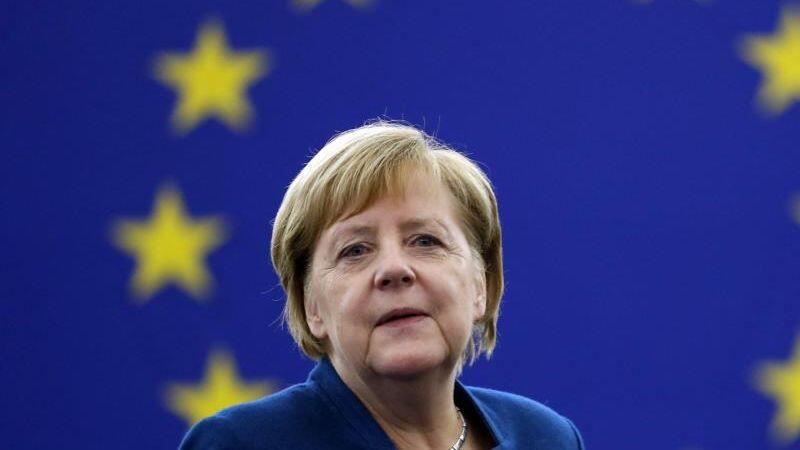 Die mächtigste Frau der Welt: Bundeskanzlerin Angela Merkel.