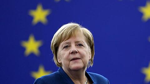 Die mächtigste Frau der Welt: Bundeskanzlerin Angela Merkel.