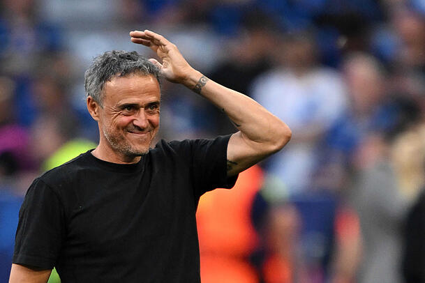 Baumeister des neuen PSG: Trainer Luis Enrique Baumeister des neuen PSG: Trainer Luis Enrique