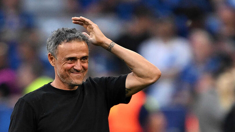 Baumeister des neuen PSG: Trainer Luis Enrique Baumeister des neuen PSG: Trainer Luis Enrique