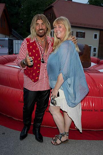 Abi Ofarim und Freundin Kirsten Schmidt bei der Fashion and Art Party im Dopino