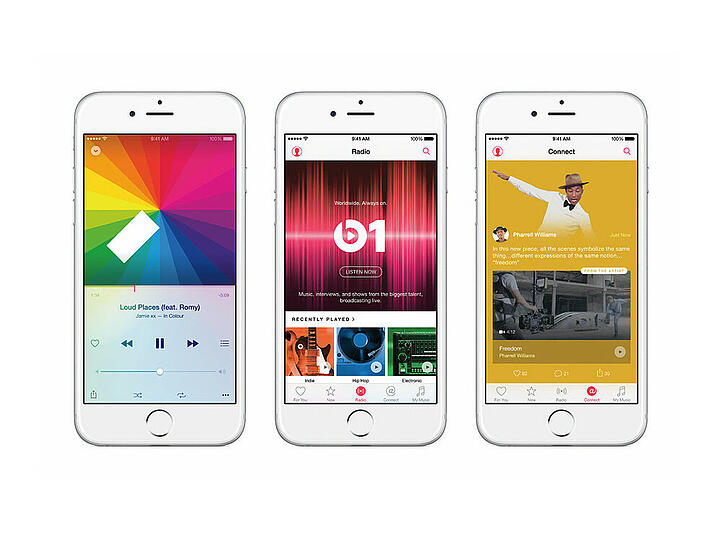 Am 30. Juni startet der neue Streaming-Dienst Apple Music