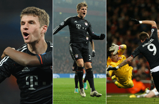 Die besten Fotos zum Sieg der Bayern. Zum Durchklicken...