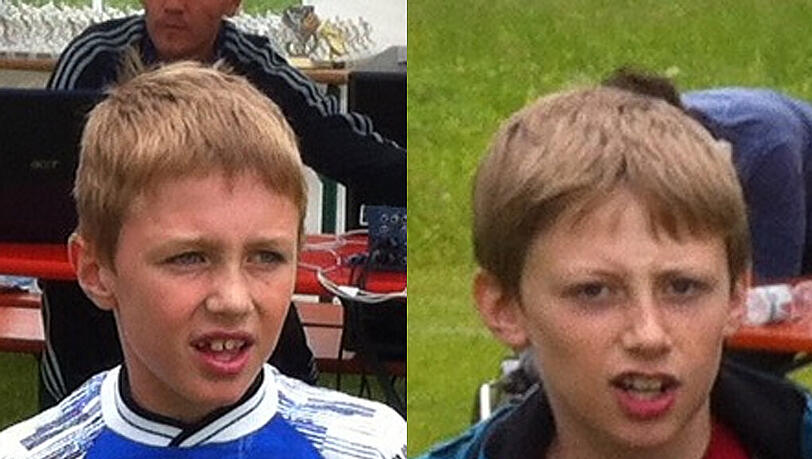Christian L. (8, l.) und sein Bruder Titus L. (10) sind weieder da. Christian L. (8, l.) und sein Bruder Titus L. (10) sind weieder da.