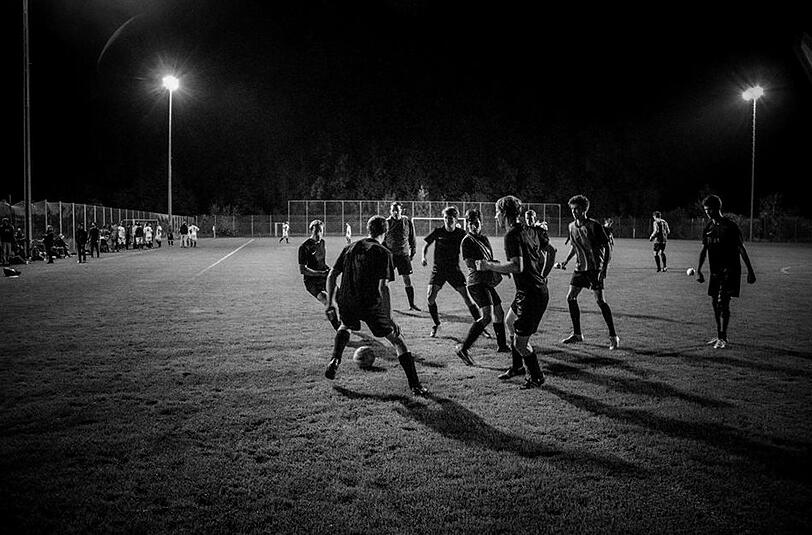 Immer mit von der Partie: der Fangesang der MFK Empor 2012.
