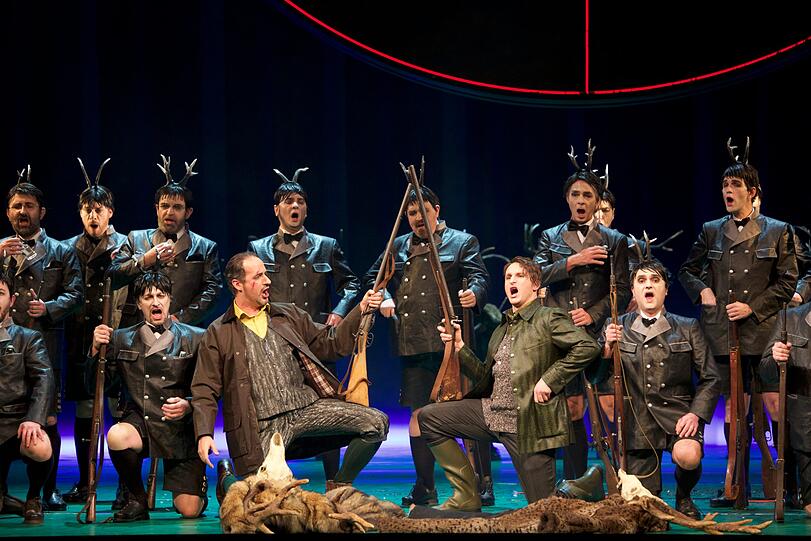 Der "Wildschütz" im Gärtnerplatztheater.