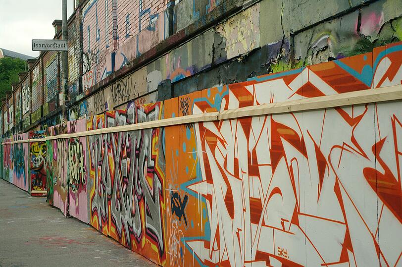 Von Subkultur bis Kunst - im Viertel gibt es alles.