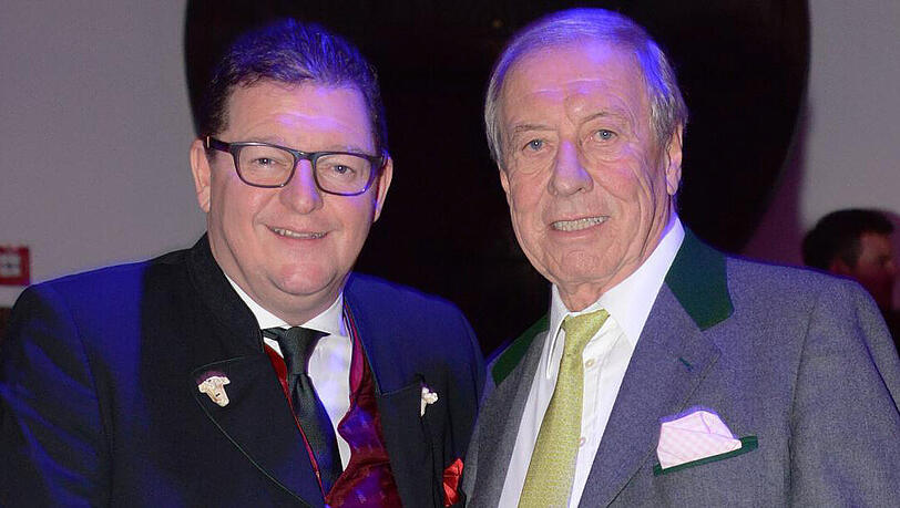 Bernhard Klier (links) und Eduard "Edi" Reinbold. Bernhard Klier (links) und Eduard "Edi" Reinbold.