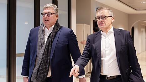 Enttäuscht vom DFB: Hellmann und Dreesen.