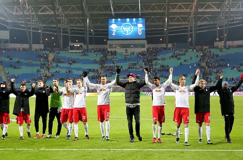RB Leipzig ist mit dem 2:0 gegen Hertha BSC zurück in der Erfolgsspur.