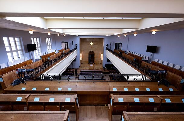 Die 1931 errichtete Synagoge in der Münchner Reichenbachstraße wurde nun nach alten Vorlagen möglichst originalgetreu saniert. Die 1931 errichtete Synagoge in der Münchner Reichenbachstraße wurde nun nach alten Vorlagen möglichst originalgetreu saniert.