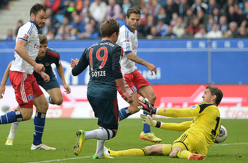 Der FC Bayern setzte sich letzte Saison im Viertelfinale mit 5:0 gegen den HSV durch