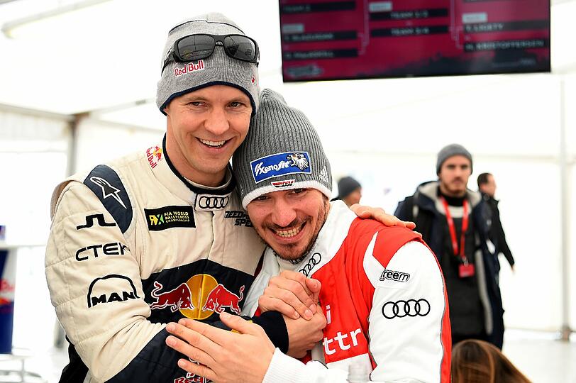 Mattias Ekström und Felix Neureuther