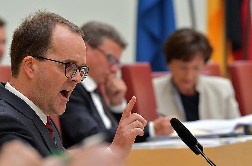 Der Fraktionsvorsitzende der SPD im bayerischen Landtag Markus Rinderspacher.