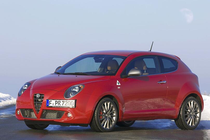 Schaut nett aus seinen Kulleraugen, geht wie narrisch: Der Alfa Romeo Mito QV mit 170 PS.