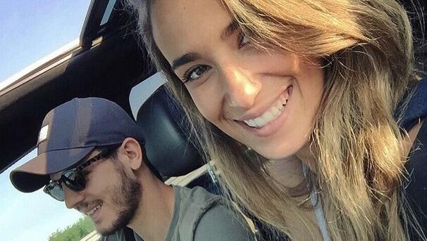 Alvaro Morata (Juventus Turin) mit seiner hübschen Freundin Maria Pombo. Alvaro Morata (Juventus Turin) mit seiner hübschen Freundin Maria Pombo.