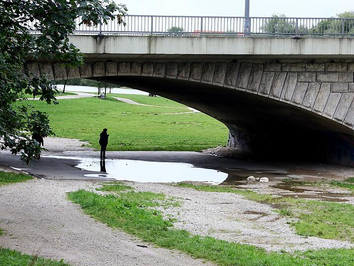 Ein Stück wilde Natur mitten in der Stadt &ndash; die Bilder von der Isar am Wochenende.
